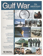 Thumbnail of Gulf War 20th Anniversary Poster with timeline and photos