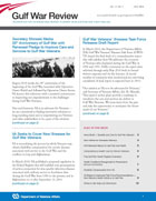 Gulf War Review July 2010 newsletter cover page