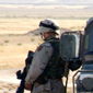 Soldier on combat patrol