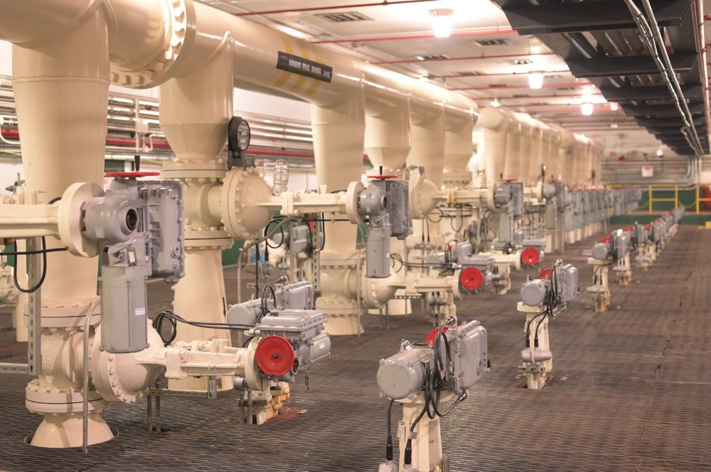 Red Hill Underground Fuel Storage Facility pump room