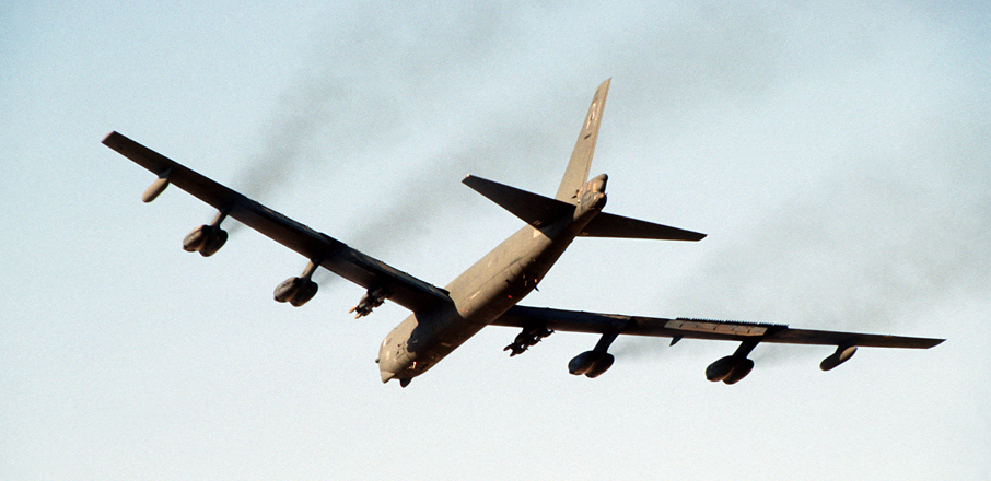 U.S. Air Force B-52G Stratofortress aircraft.