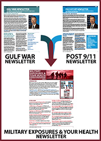 Previous newsletter covers merging into a new cover