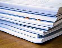 Stack of publications Stack of publications